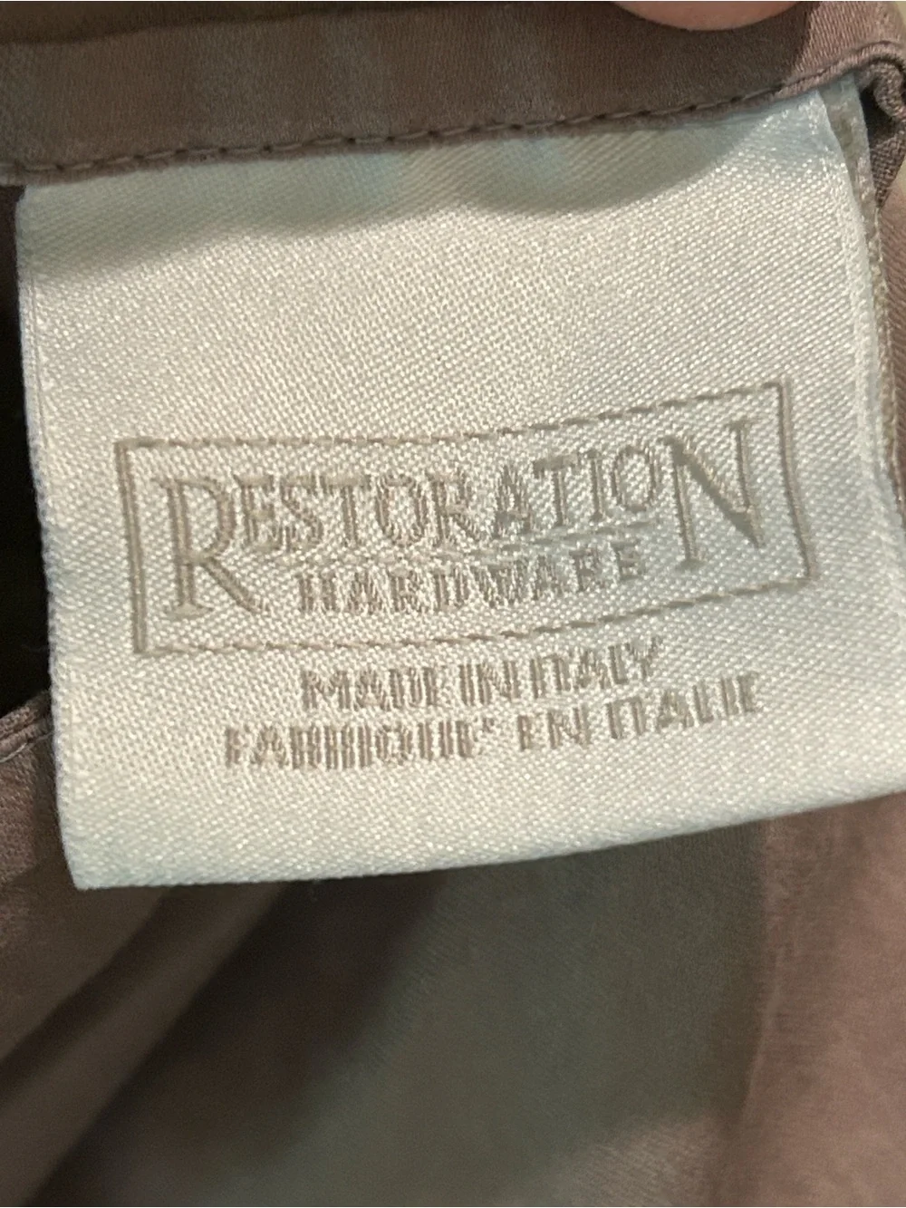 Restoration Hardware restoration hardware